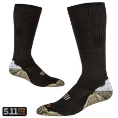 5.11 Tactical Merino Crew Sock (L)- Black