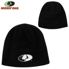 Mossy Oak Beanie- Black