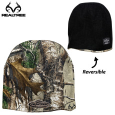 Realtree Reversible Beanie- BLK/RTX