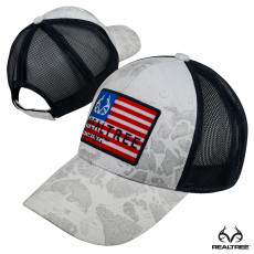 DO NOT USE Realtree Fishing Americana Cap- Wav3 White