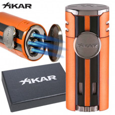 Xikar HP4 Quad Torch Lighter- Orange
