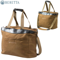 Beretta Waxwear Large Tote Bag- Spice Brown