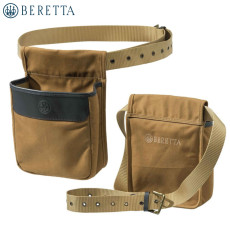 Beretta Waxwear Shell Pouch- Spice Brown