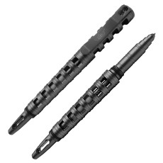 UZI Tactical Defender Pen w/Glass Breaker Tip- Gun Metal