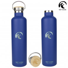 Wet Work Forever Cold Water Bottle (1L)- Blue