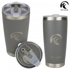 Wet Work Double Wall Tumbler (20-oz)- Graphite