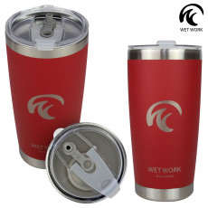 Wet Work Double Wall Tumbler (20-oz)- Red