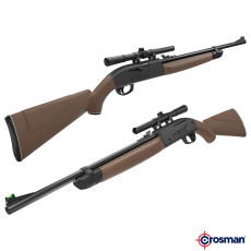Crosman 2100 Classic Pump Air Rifle w/ Scope (.177 cal/BB)- Brown