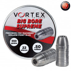 Hatsan Vortex Big Bore Supreme .50 cal 550gr Pellets (Tin/22)