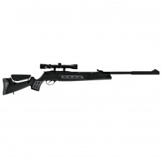 Hatsan 125 Sniper Vortex Quiet Energy Air Rifle Combo - Black