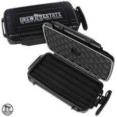 Drew Estate 5-ct Travel Humidor- Black