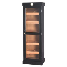 Tower - Black 5 Shelf Display Humidor