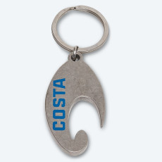 Costa C-Chain Bottle Opener Keychain- Gunmetal