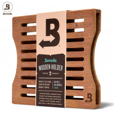 Boveda Wood Holder (2-pk/Side-by-Side)