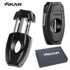 Xikar VX2 V-Cut Cigar Cutter- Black