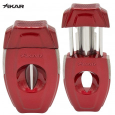 Xikar VX2 V-Cut Cigar Cutter- Red