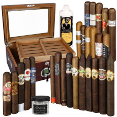 100 ct Humidor Gift Set 26 Cigars